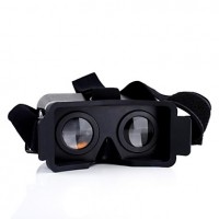 For iPhone 5 5s 5c Cardboard Head Mount Plastic Virtual Reality 3D Video Glasses  