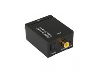 Digital to Analog Audio Converter,Convert Coaxial or Toslink Digital Audio Signals to Analog L/R Audio Converter  