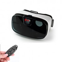 MEMO Version VR Virtual Reality 3D Glasses + Bluetooth Controller for 4.5~6.5"Smartphone  